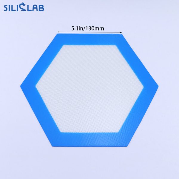 13cm Hexagonal silicone grid mat-Size