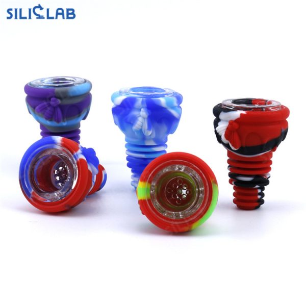 14mm Silicone Flower Herb Bowl for Bong Smoking