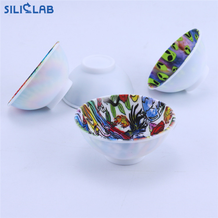 420 weed accessories silicone smoking bowl