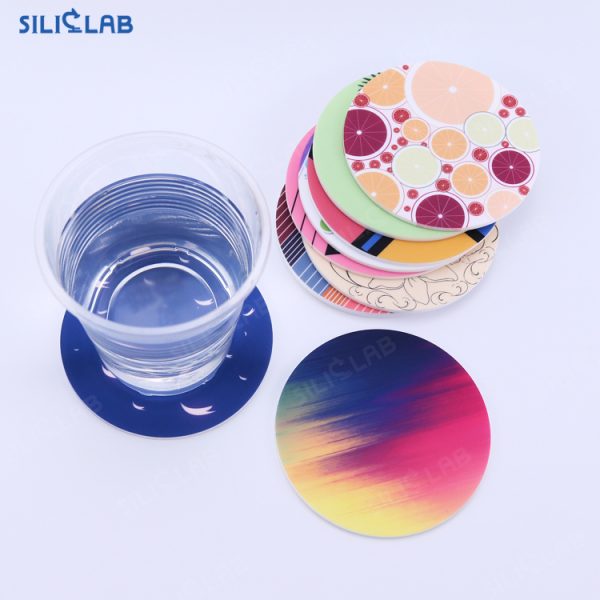 Multicolour 9cm Coaster