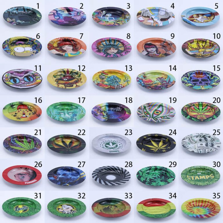 Round Rolling Ashtray China Suppliers Siliclab