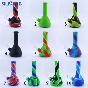 chunky silicone bong - color