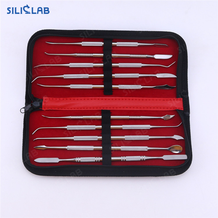 Siliclab Custom Travel Gift Bag Dab Kit 410 Stainless Steel 10pcs Dab Tool  Oil Wax Dabber - Siliclab