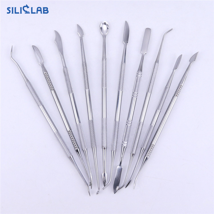 Siliclab Custom Travel Gift Bag Dab Kit 410 Stainless Steel 10pcs Dab Tool  Oil Wax Dabber - Siliclab