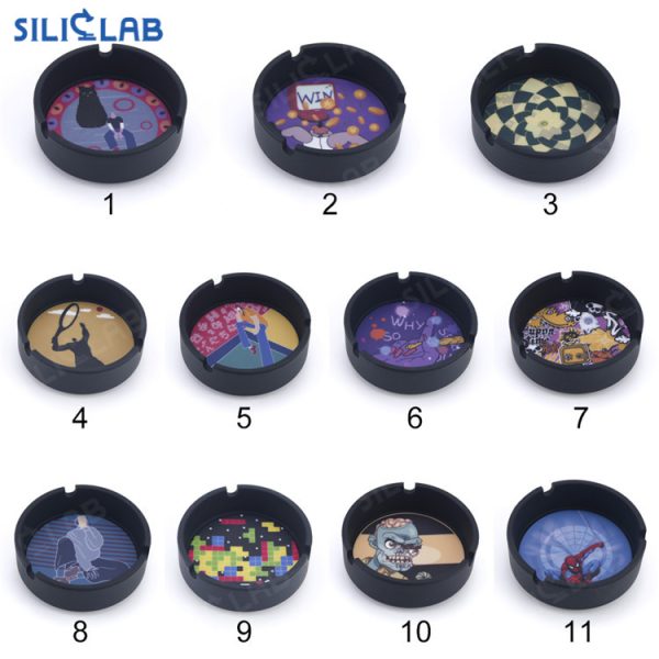 silicone ashtray colors weed accessories