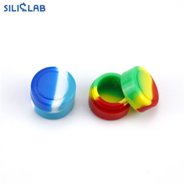 silicone oil jars container product display