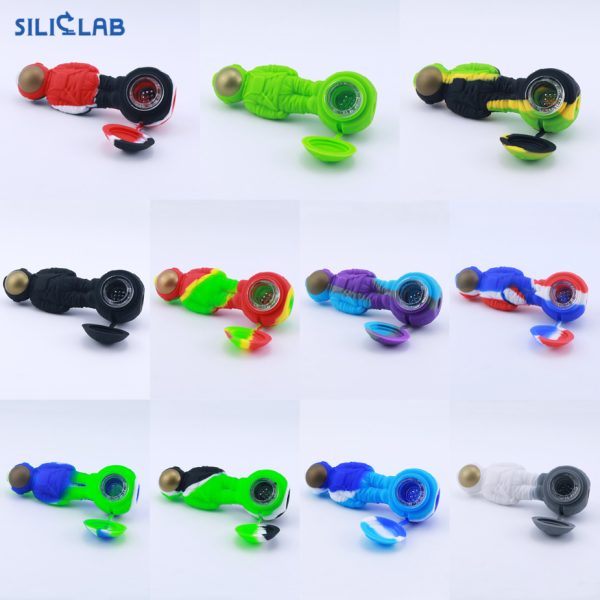 silicone smoking pipes colors