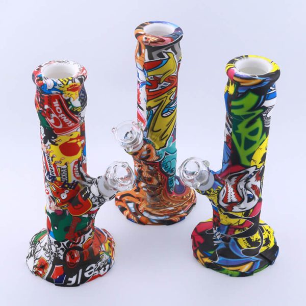 slicone smoking bongs-3