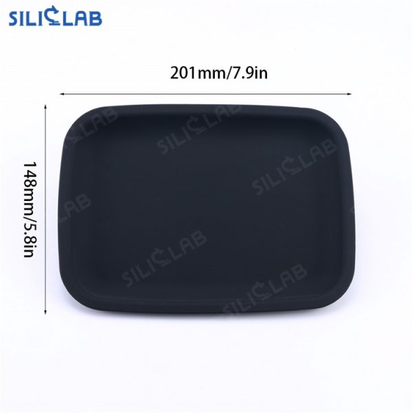 smoking accessories silicone tray size