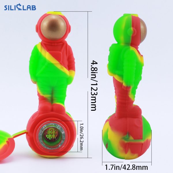 tobacco pipes silicone smoking pipes size