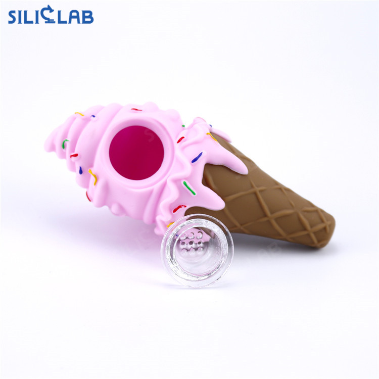 ice cream cone pipe pink