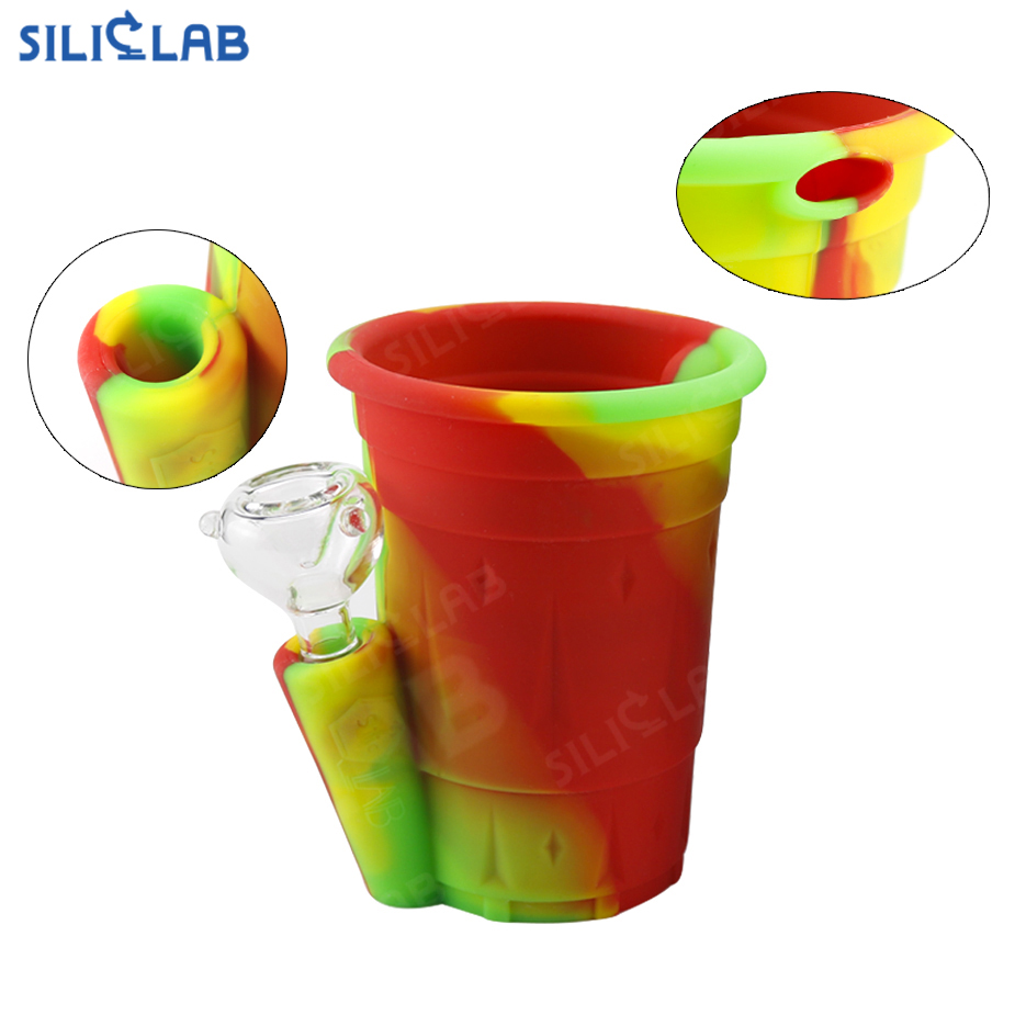 Silicone Cup To-Go Water Pipe – Smoke Station