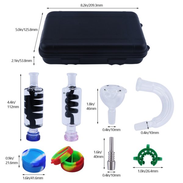 glass dab rig set