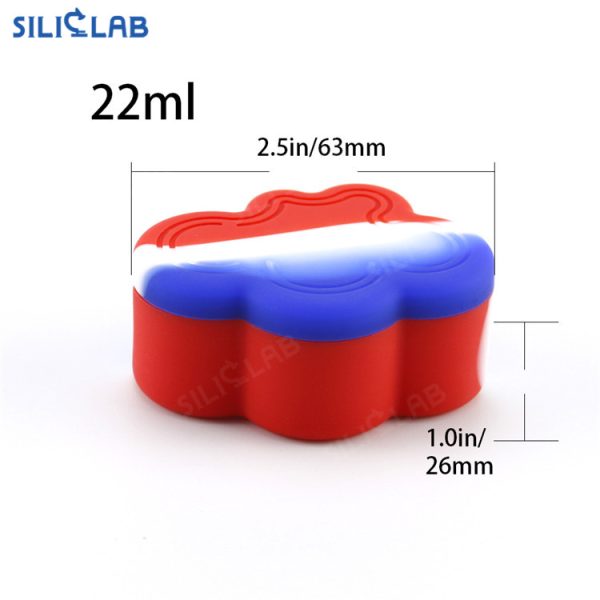 Large capacity silicone container