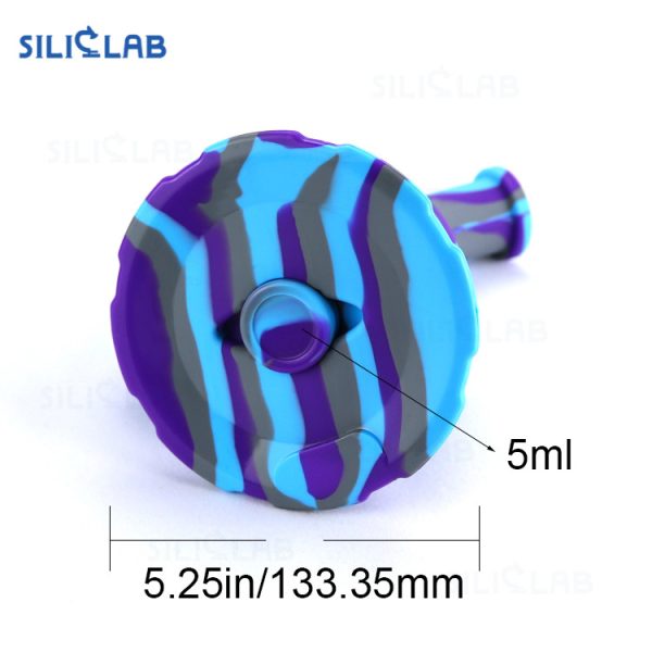 Silicone DAB Rig Smoking Water Pipe
