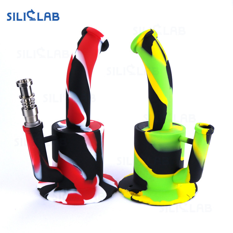 big silicone dab rig