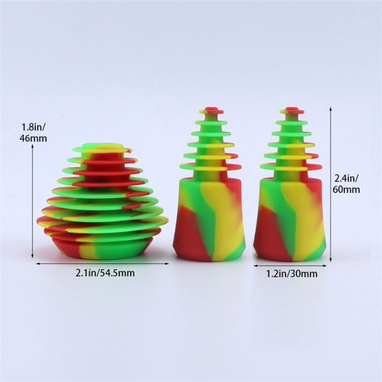 Silicone Cleaning Plugs Bong Caps Stopper 3Packs Siliclab