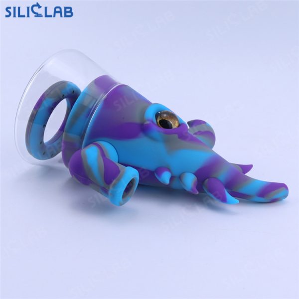 horn silicone dab rig