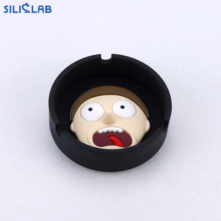 morty silicon ashtray