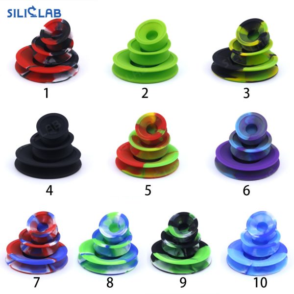 silicone cleaning caps for glass water pipes