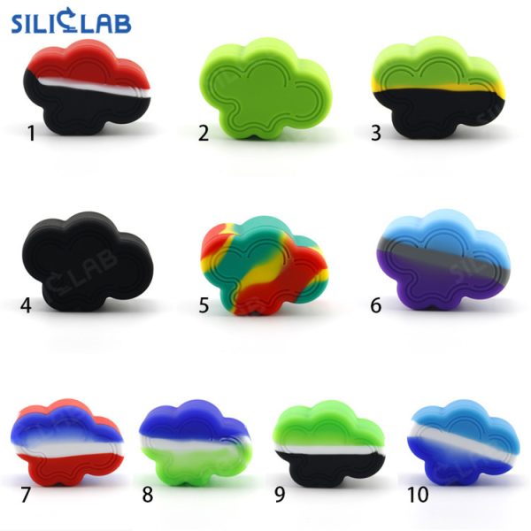 silicone cloud jar