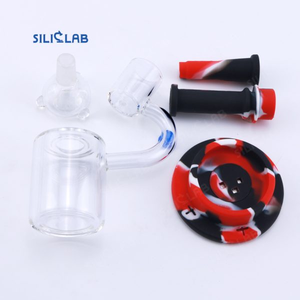 silicone glass dab rig