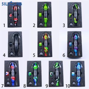silicone honey straw custom set