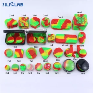 silicone wax containers