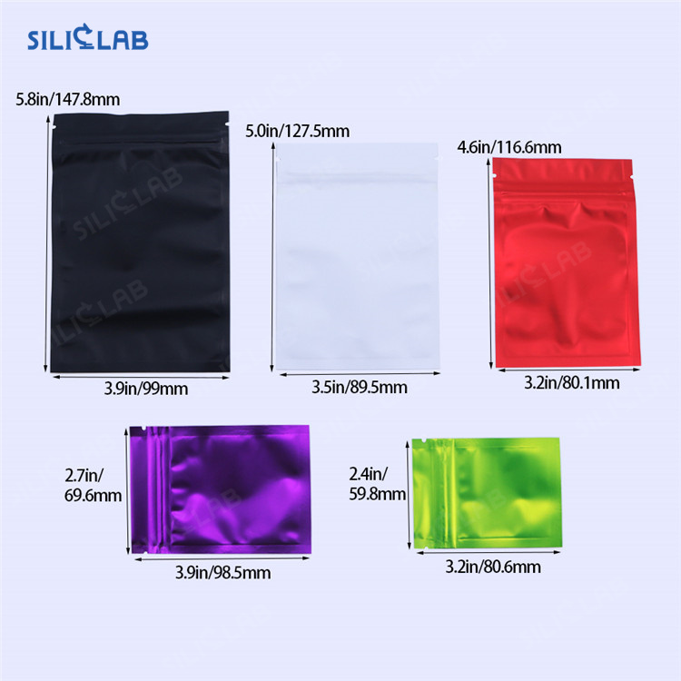 Zip Lock Mylar Bag