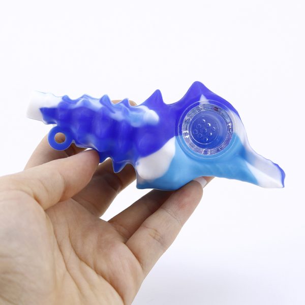 conch silicone pipe