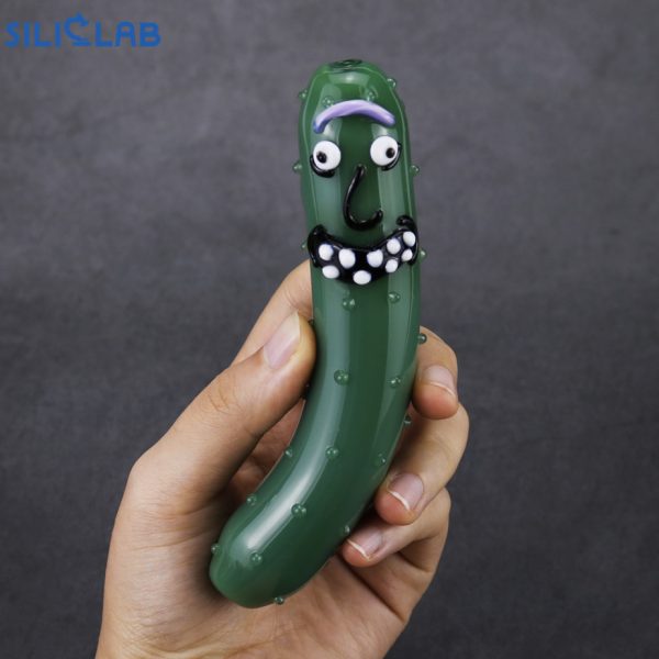 pickle rick glass pipes
