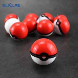 pokeball silicone container