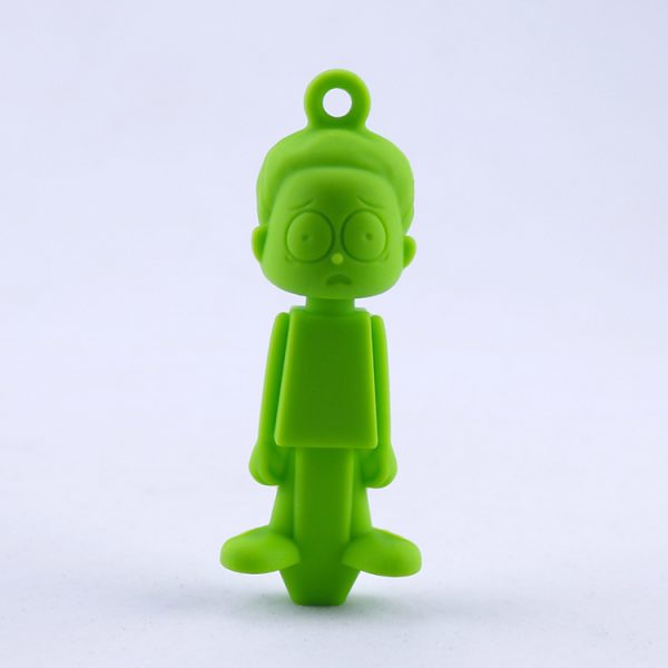 rick and morty silicone pipes