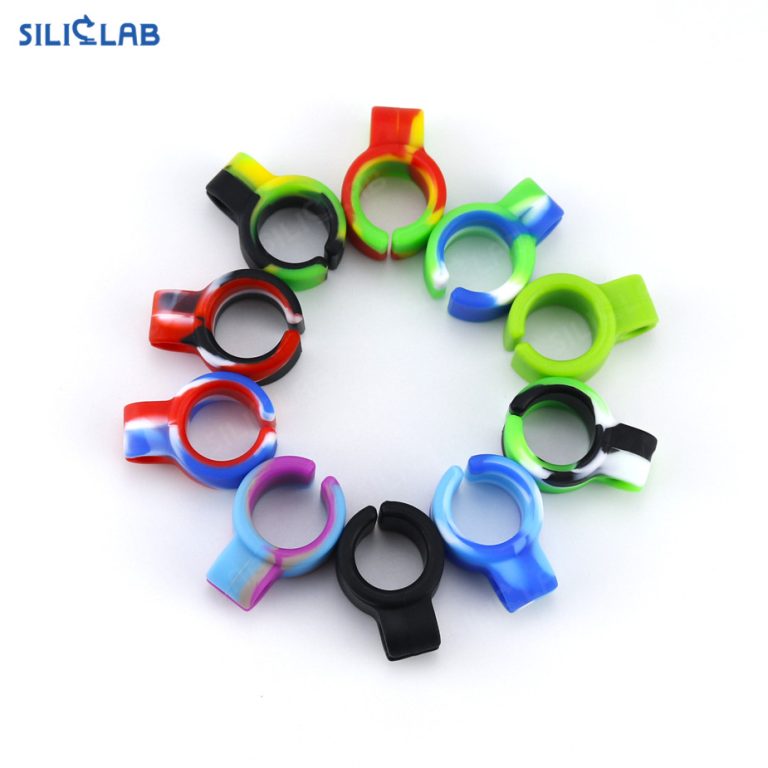 Silicone Joint Holder Cigarette Blunt Ring 420 Siliclab