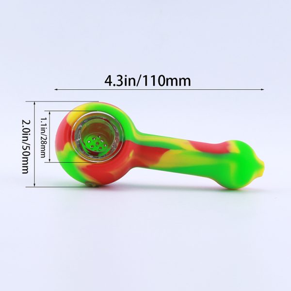 spoon pipe silicone