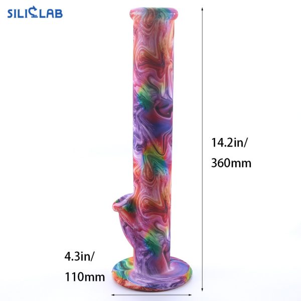 14 INCH SILICONE BONG
