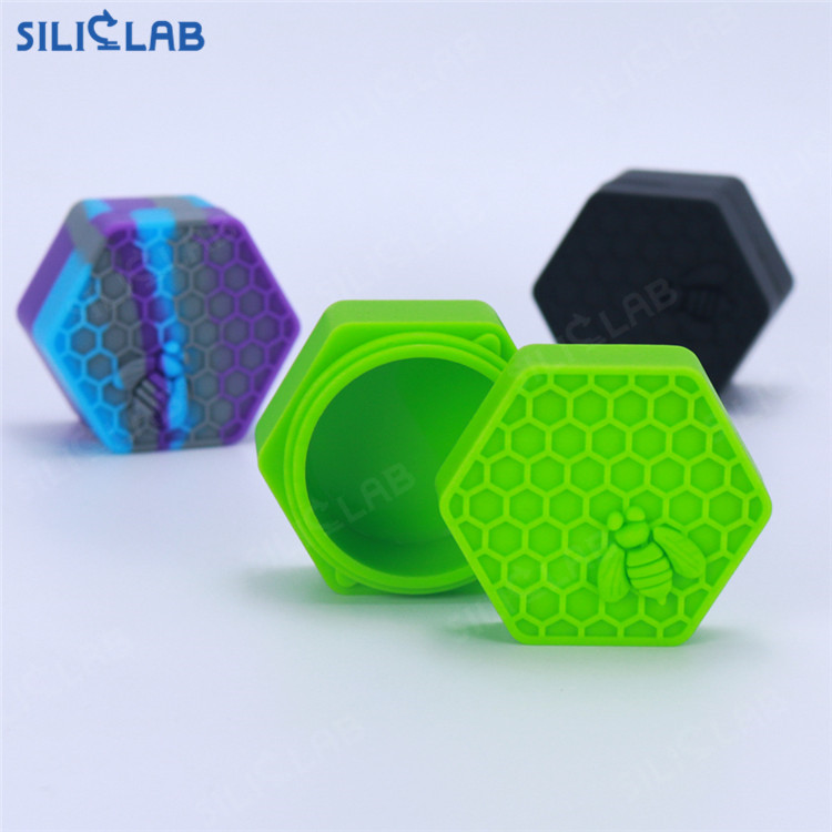 26ml Hexagon Silicone Container