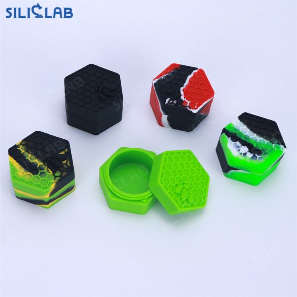 silicone bee wax container