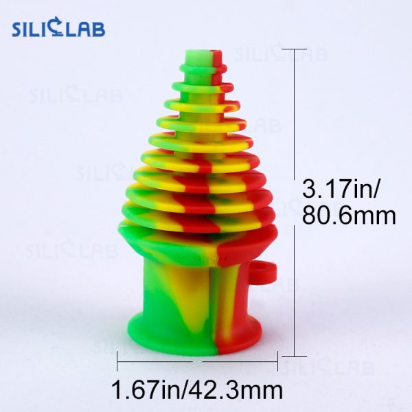 tower shape silicone mouthpiece