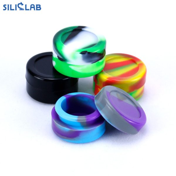 silicone jars dab wax container 5ml