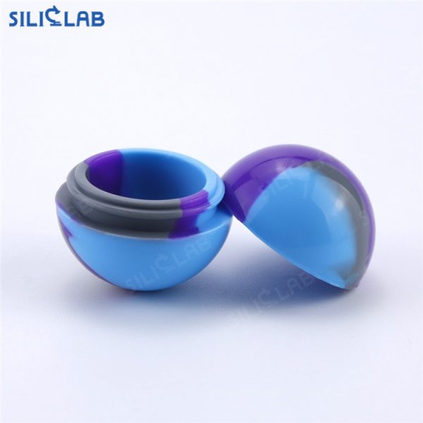 6ml ball silicone wax containers
