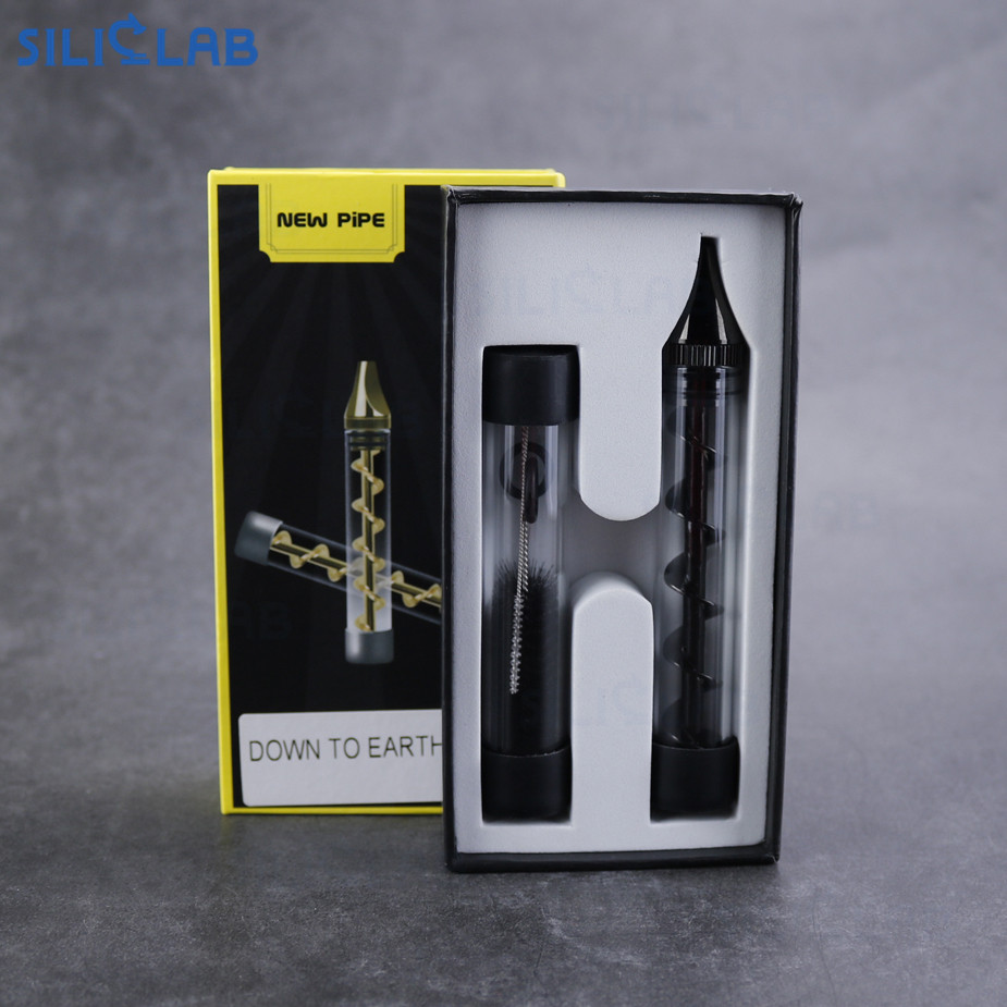 Spin Pipe Twisty Glass Blunt Combo Kit