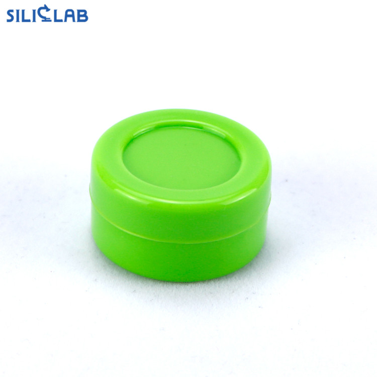 Silicone Dab Container: Extra Large 7 x 7 - 200ml - Black - Silicone Bong