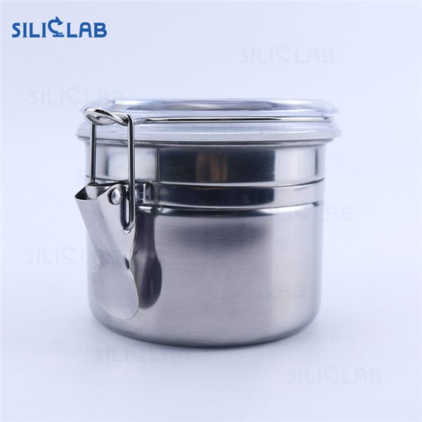 stainless steel stash jar