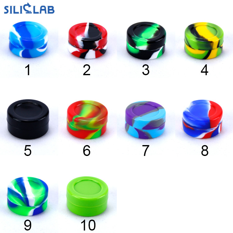 Micro Jar – 0.8 Silicone Wax & Dab Container