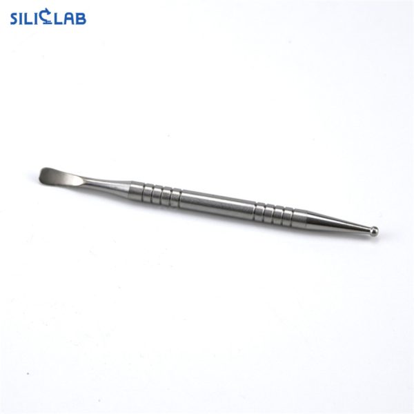 Spoon and Ball Double End Titanium Dabber