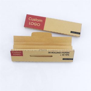 Custom king size rolling paper booklets