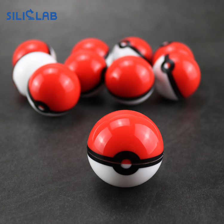 6ML POKEMON STYLE SPHERE SILICONE CONTAINER (5)