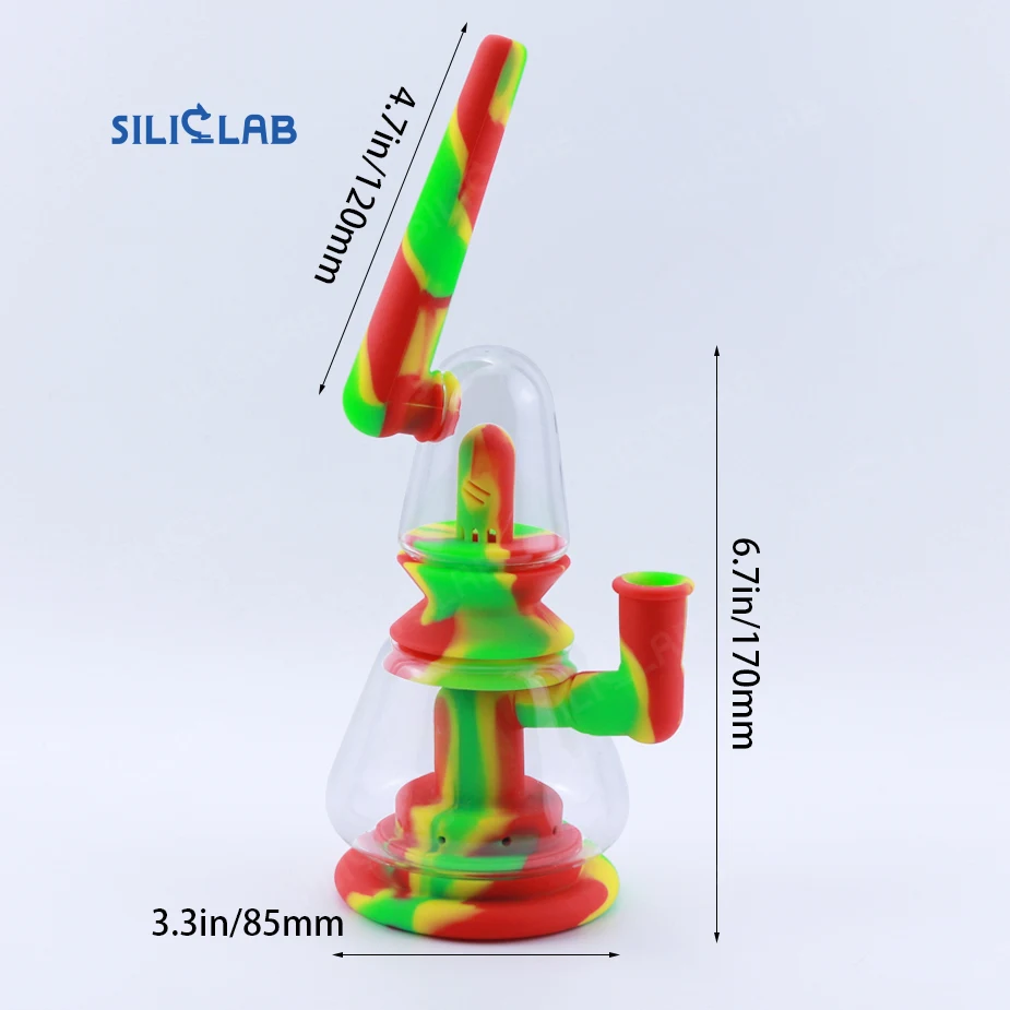 Lunar Lander Dab Rig - Size