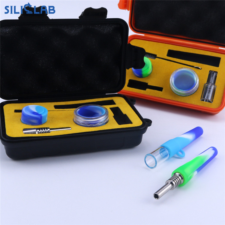 Silicone One Hitter Smoking Kit Gift Set